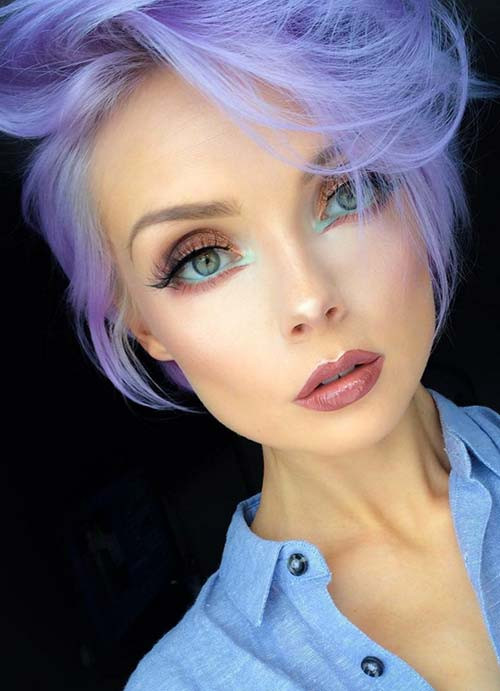 Best ideas about Short Purple Hairstyles
. Save or Pin 55 Short Hairstyles for Women with Thin Hair Now.
