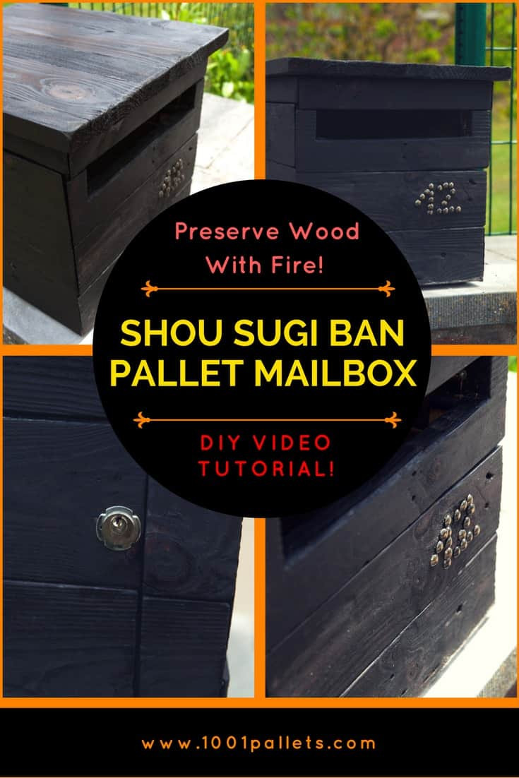 Best ideas about Shou Sugi Ban DIY
. Save or Pin Diy Video Tutorial Shou Sugi Ban Pallet Mailbox Boîte Now.