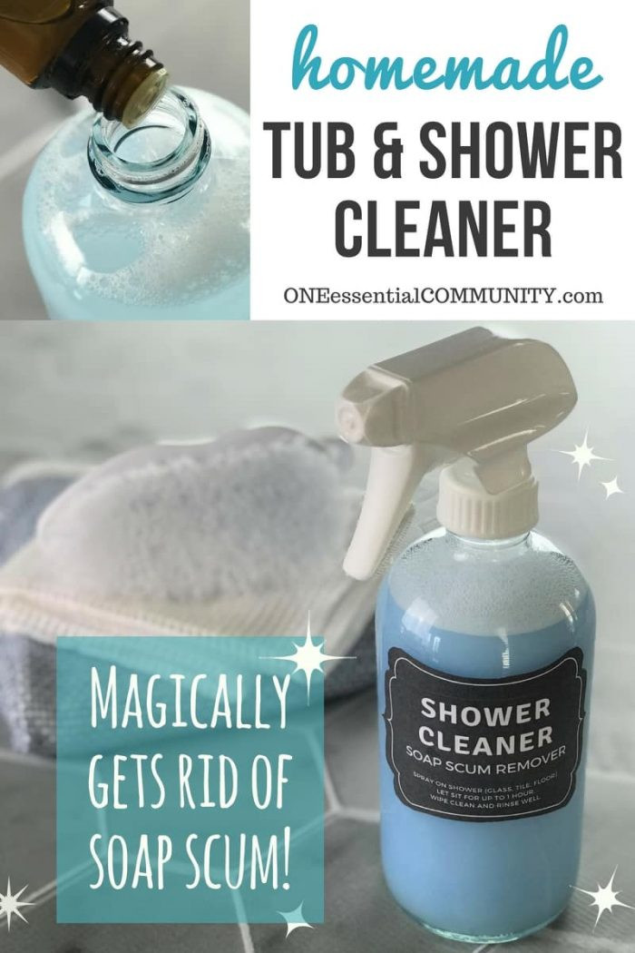 Best ideas about Shower Cleaner DIY
. Save or Pin Homemade Shower Cleaner e Essential munity Now.
