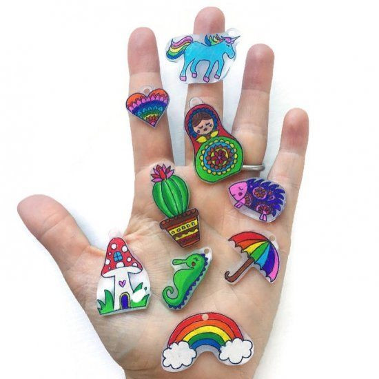 Best ideas about Shrinky Dinks DIY
. Save or Pin DIY Shrinky Dink Charms & Flair Craft Gawker Now.