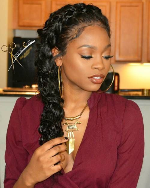 Best ideas about Side Braid Hairstyles For Black Hair
. Save or Pin 40 Black Braided Hairstyles Now.