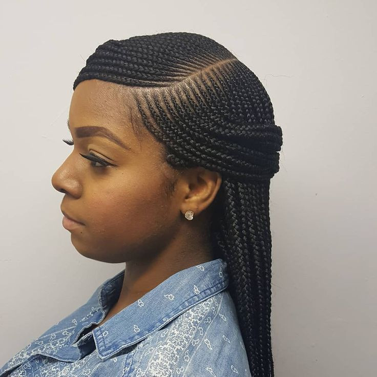 Best ideas about Side Braid Hairstyles For Black Hair
. Save or Pin Side part box braids braids njbraids njhairstylist Now.