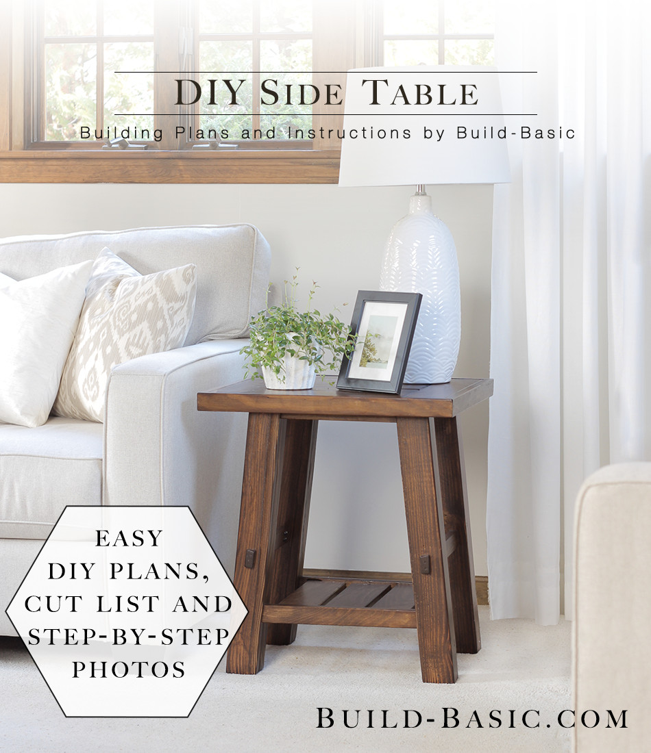 Best ideas about Side Table DIY
. Save or Pin Build a DIY Side Table ‹ Build Basic Now.