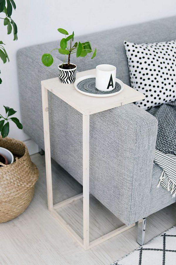 Best ideas about Side Table DIY
. Save or Pin 25 DIY Side Table Ideas With Lots of Tutorials 2017 Now.