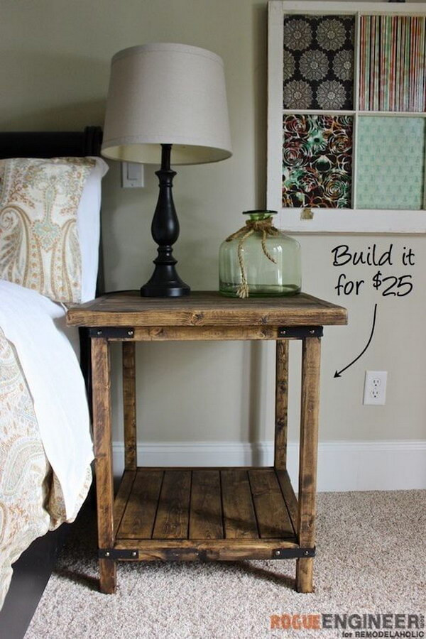 Best ideas about Side Table Ideas
. Save or Pin 25 DIY Side Table Ideas With Lots of Tutorials 2017 Now.