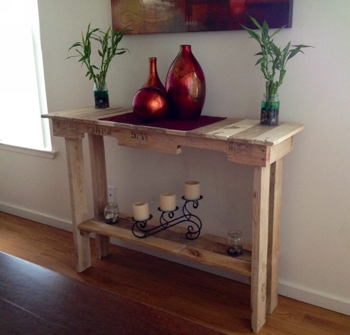 Best ideas about Side Table Ideas
. Save or Pin Wooden Pallet Side Table Now.