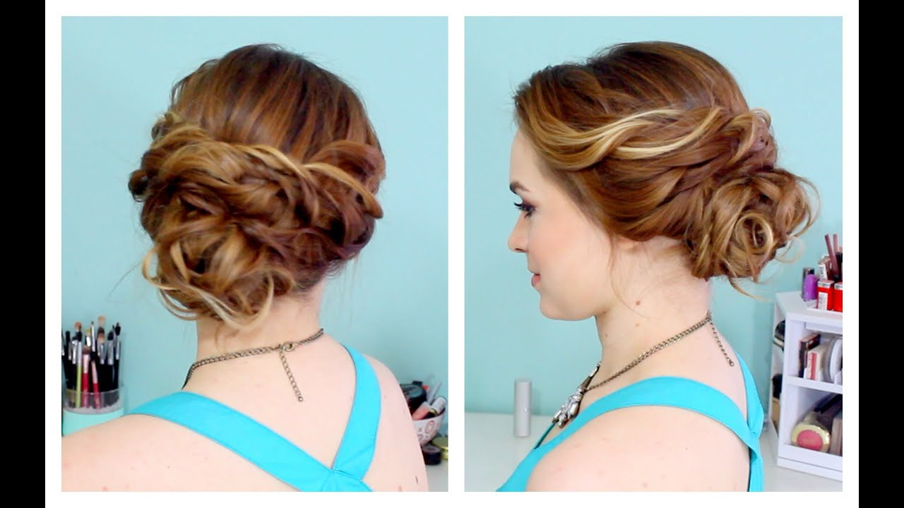 Best ideas about Side Updos Hairstyles
. Save or Pin Quick Side Updo for Prom or Weddings D Now.