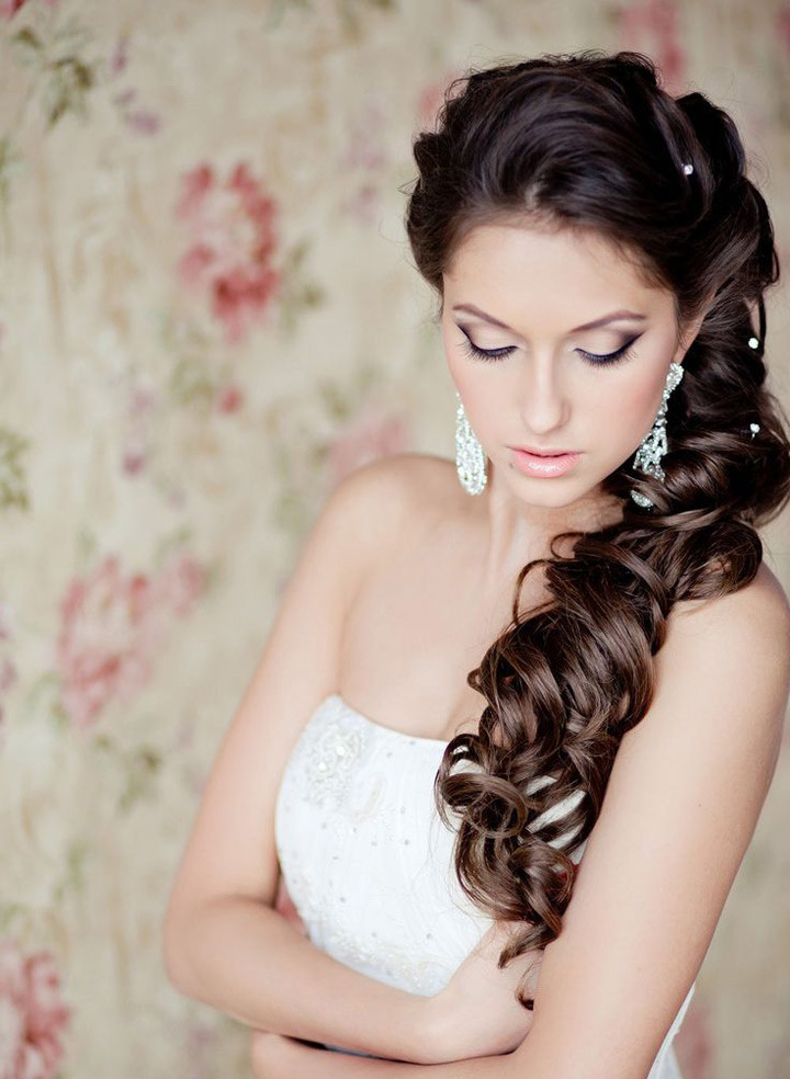 Best ideas about Side Wedding Hairstyles
. Save or Pin Side Swept Wedding Hairstyles To Inspire Mon Cheri Bridals Now.