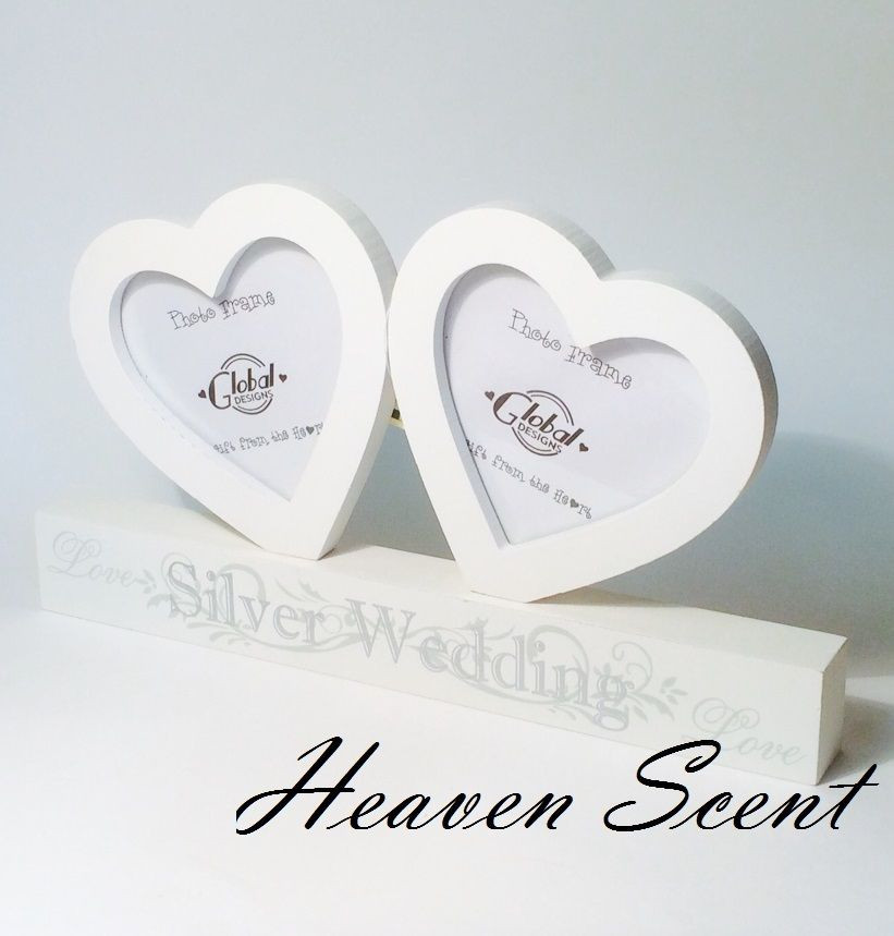 Best ideas about Silver Anniversary Gift Ideas
. Save or Pin Wooden 25th Silver Wedding Anniversary Double Frame Now.