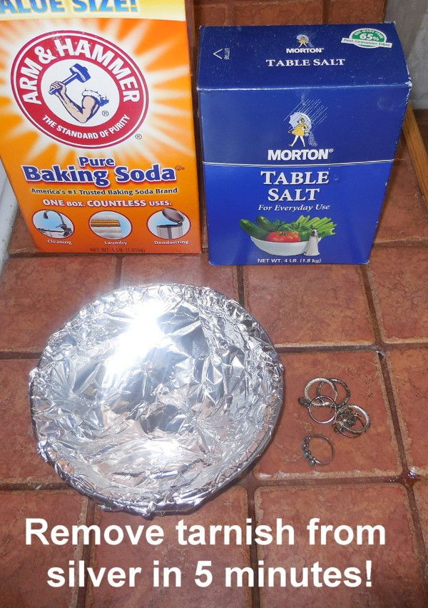 Best ideas about Silver Cleaner DIY
. Save or Pin DIY Remove tarnish from your silver in 5 minutes Now.