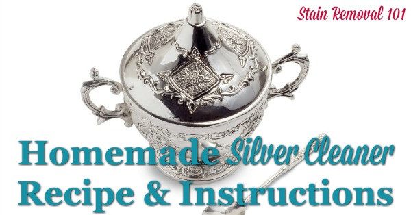 Best ideas about Silver Cleaner DIY
. Save or Pin Homemade Silver Cleaner Recipe DIY Silver Dip Now.