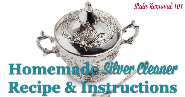 Best ideas about Silver Polish DIY
. Save or Pin Homemade Silver Cleaner Recipe DIY Silver Dip Now.