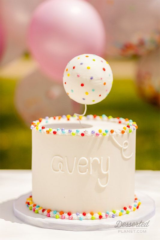 Best ideas about Simple Birthday Cake
. Save or Pin A simple but cute smash cake Now.