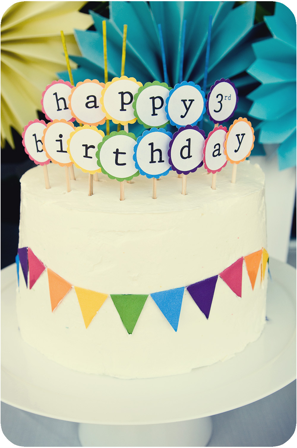 Best ideas about Simple Birthday Cake
. Save or Pin Kara s Party Ideas DIY Summer Rainbow Party full of ideas Now.