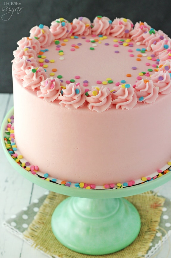 Best ideas about Simple Birthday Cake Recipes
. Save or Pin Moist and Fluffy Vanilla Cake Life Love and Sugar Now.