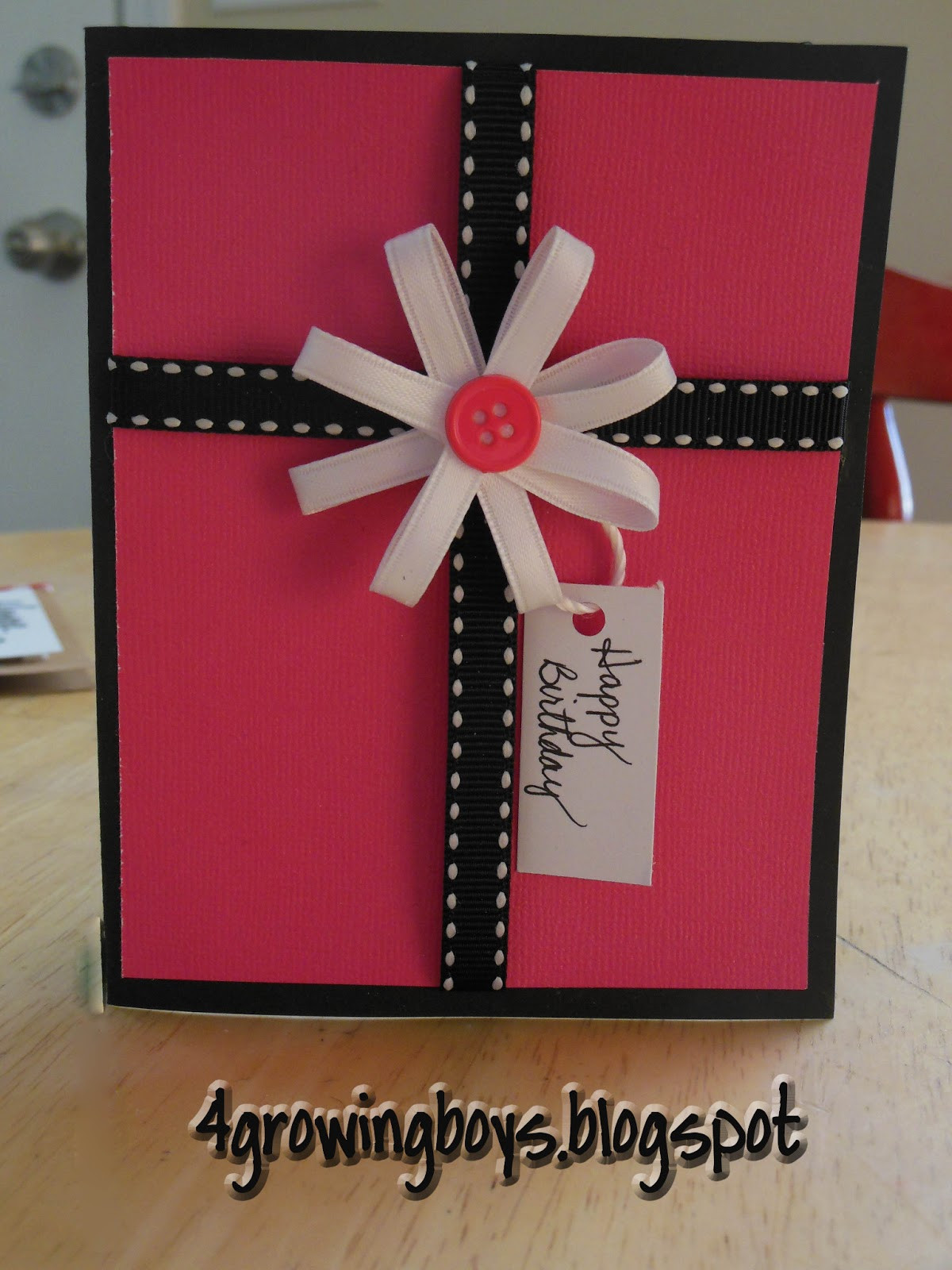 Best ideas about Simple Birthday Card
. Save or Pin 4 Growing Boys Homemade Birthday Cards Now.
