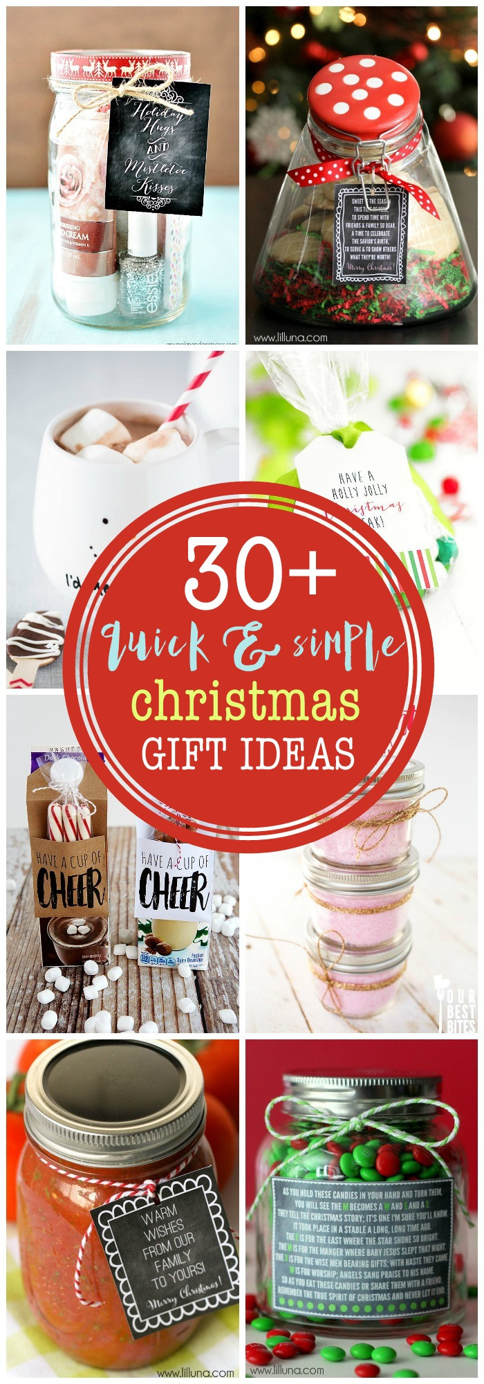 Best ideas about Simple Christmas Gift Ideas
. Save or Pin Quick and Simple Christmas Gifts Now.