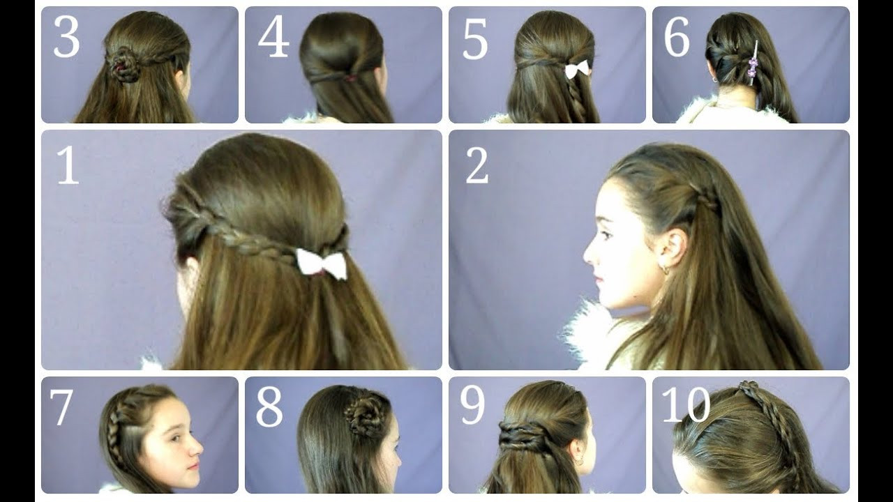 Best ideas about Simple Easy Hairstyles
. Save or Pin 10 Easy & Simple Half Up Hairstyles for Everyday Now.