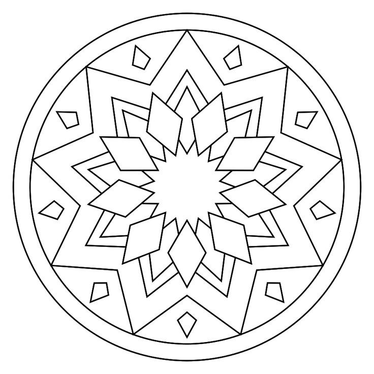 Best ideas about Simple Mandala Coloring Pages For Teens
. Save or Pin Simple Adult Coloring Pages Now.