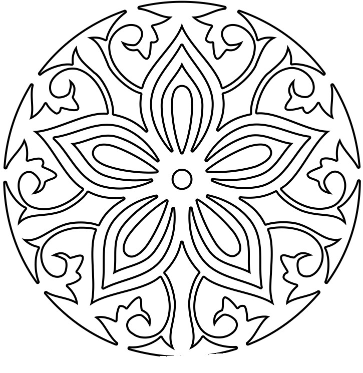 Best ideas about Simple Mandala Coloring Pages For Teens
. Save or Pin 34 Mandalas para Imprimir y Colorear – Mandalas para colorear Now.
