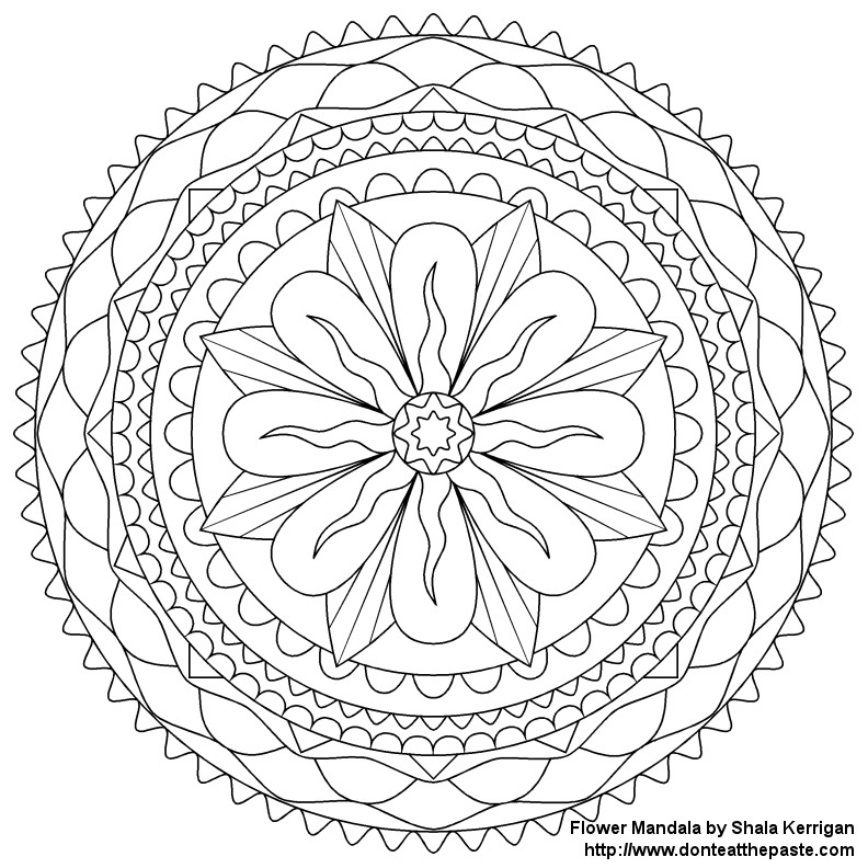 Best ideas about Simple Mandala Coloring Pages For Teens
. Save or Pin Christmas Mandala Coloring Pages Coloring Home Now.