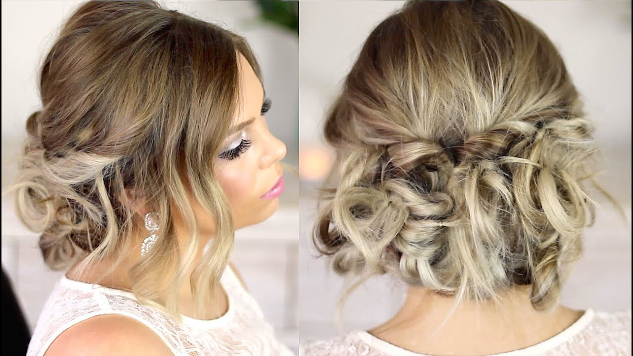 Best ideas about Simple Prom Hairstyles
. Save or Pin Easy Formal Hair Messy Up Style Tutorial Now.
