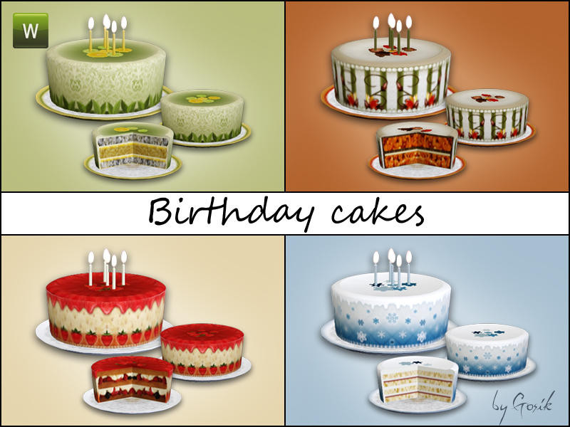 Best ideas about Sims 3 Birthday Cake
. Save or Pin Gosik s Birthday cakes Now.