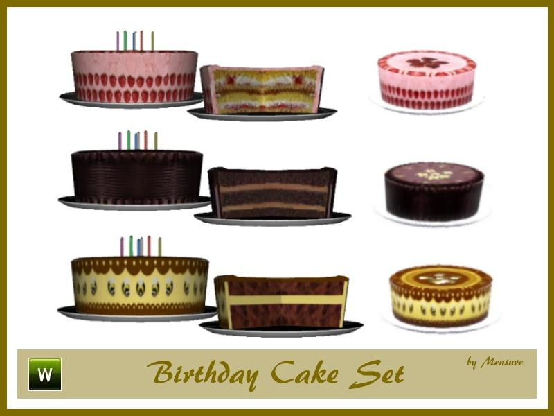 Best ideas about Sims 3 Birthday Cake
. Save or Pin mensure s Birthday Cake Set Now.