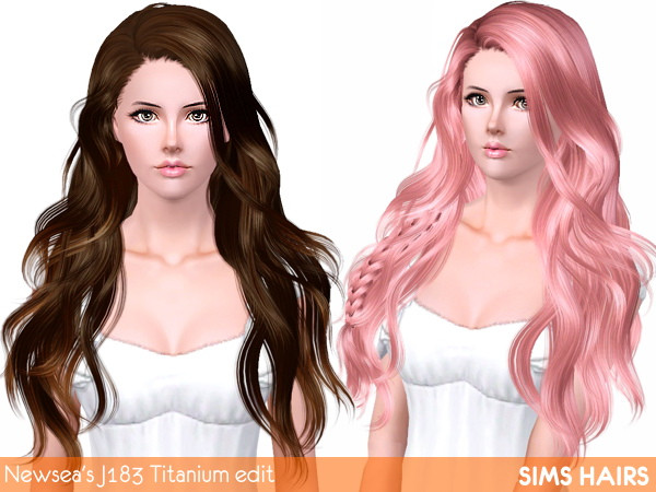 Best ideas about Sims 3 Female Hairstyles
. Save or Pin Newsea s J183 Titanium hairstyle retextured by Sims Hairs Now.