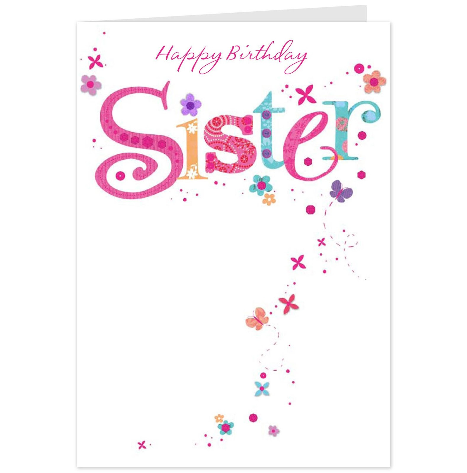 Best ideas about Sister Birthday Card
. Save or Pin List Happy Birthday Sister part 4 Now.