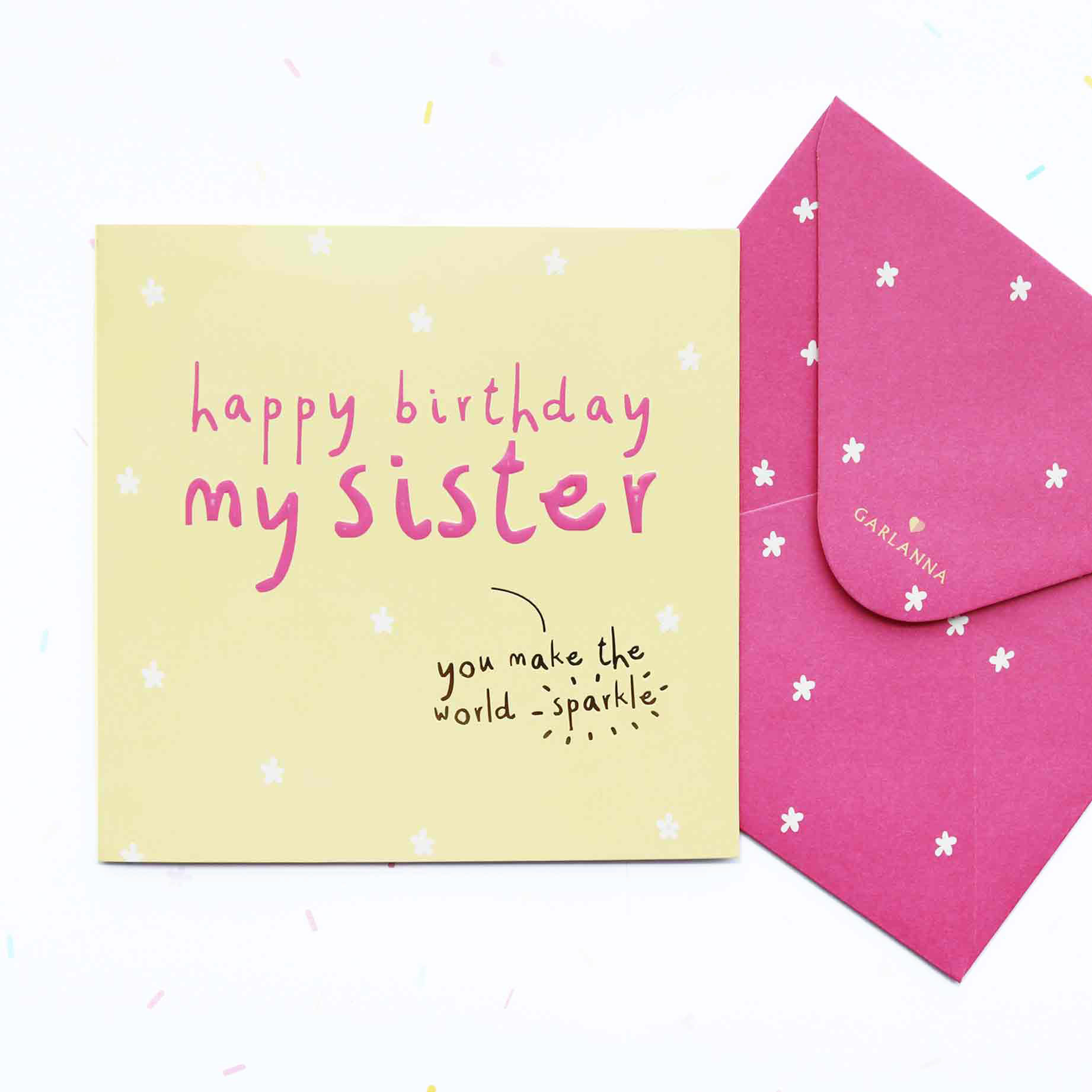 Best ideas about Sister Birthday Card
. Save or Pin Little Moments Sister Birthday Card Garlanna Greeting Cards Now.