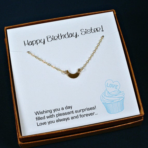 Best ideas about Sister Birthday Gift Ideas
. Save or Pin Sister Birthday Gift Sister Necklace Sister Gift Ideas Now.