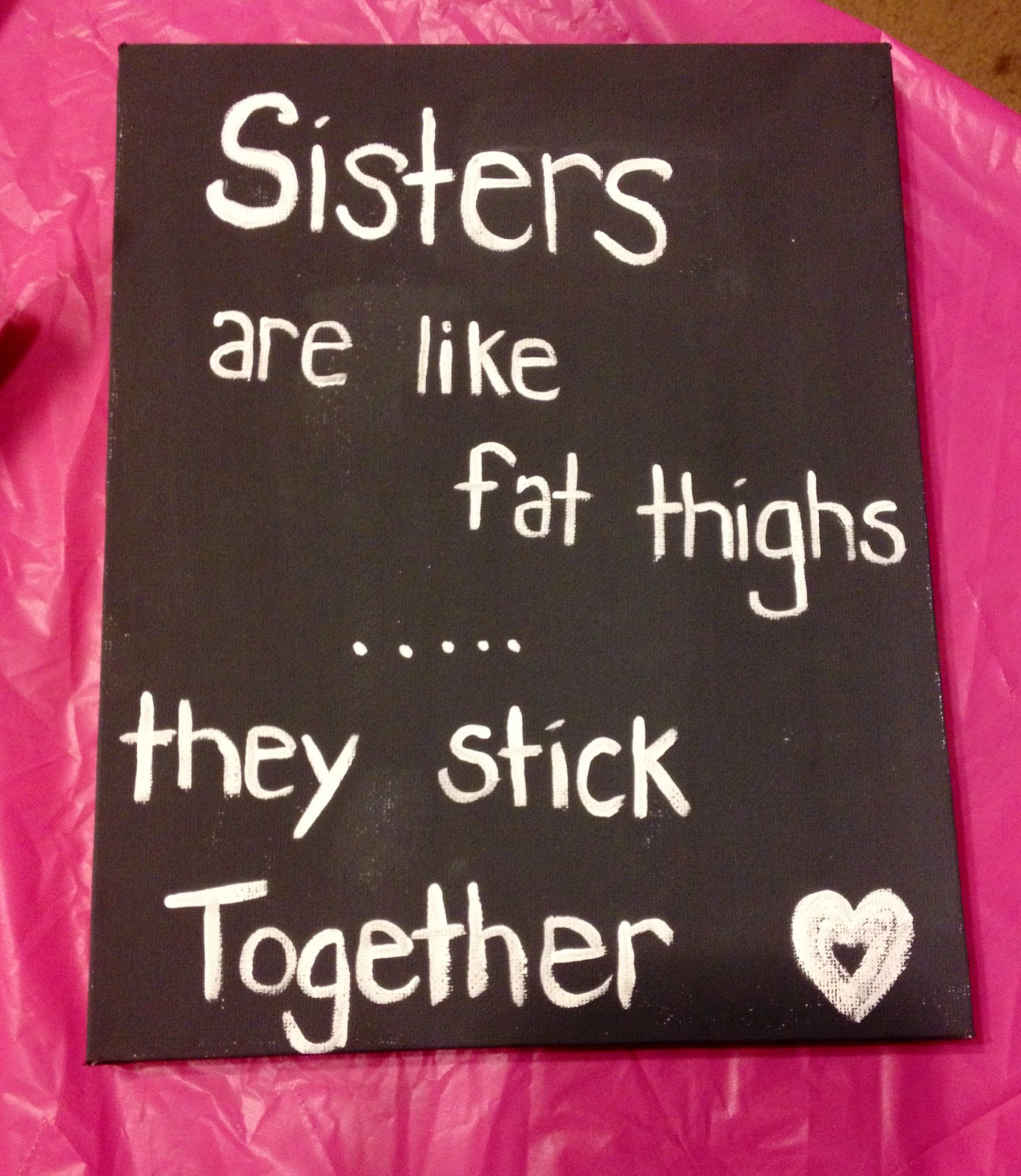 Best ideas about Sister Birthday Gift Ideas
. Save or Pin For my sister Dollar store canvas makes t giving Now.