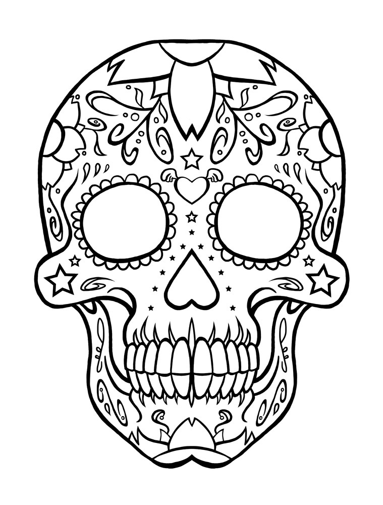 Best ideas about Skull Coloring Pages For Adults
. Save or Pin Printable Coloring Pages Skulls AZ Coloring Pages Now.