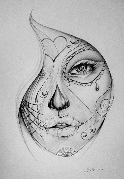 Best ideas about Skull Faced Girls Coloring Pages For Teens
. Save or Pin Real Techniques brushes Samantha Chapman Now.