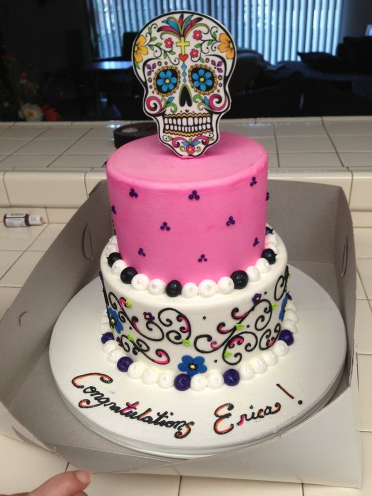 Best ideas about Skulls Birthday Cake
. Save or Pin Best 25 Sugar skull cakes ideas on Pinterest Now.