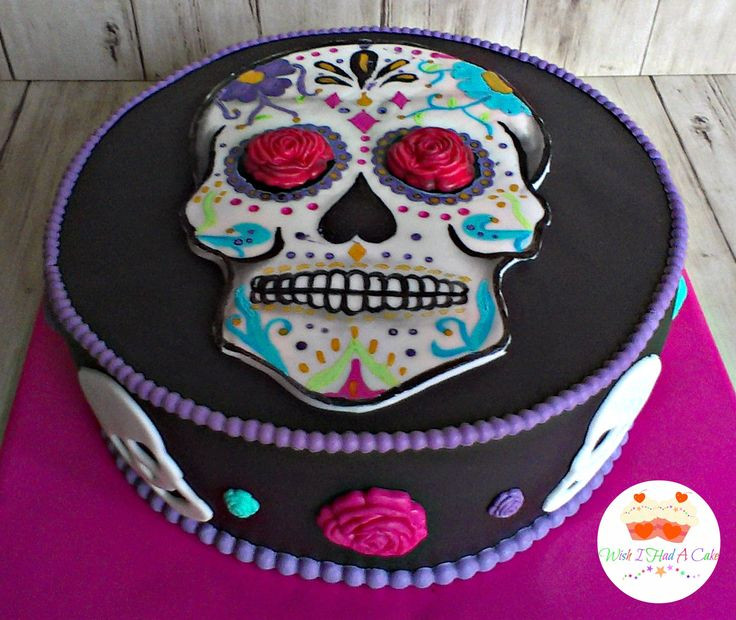 Best ideas about Skulls Birthday Cake
. Save or Pin 25 best ideas about Sugar skull cakes on Pinterest Now.