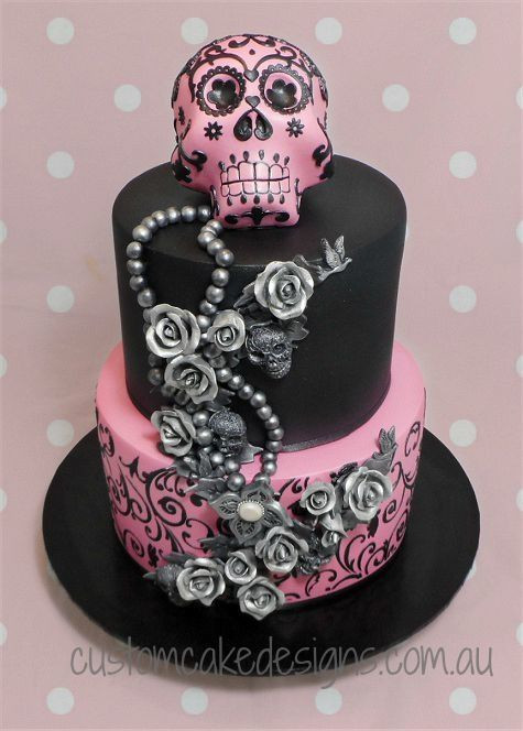 Best ideas about Skulls Birthday Cake
. Save or Pin 25 best ideas about Sugar Skull Cakes on Pinterest Now.