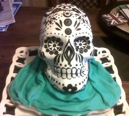 Best ideas about Skulls Birthday Cake
. Save or Pin Harrys birthday skull cake cake by choc CakesDecor Now.