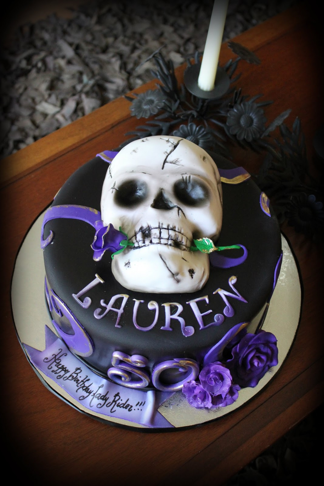 Best ideas about Skulls Birthday Cake
. Save or Pin Skull and Roses Birthday Cake Now.