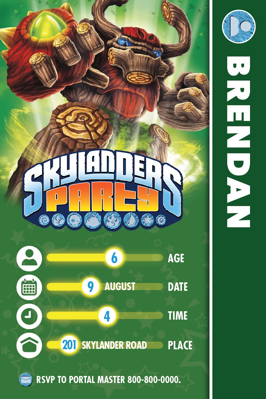 Best ideas about Skylanders Birthday Party
. Save or Pin The Bubbly Hostess Skylanders Birthday Party Now.