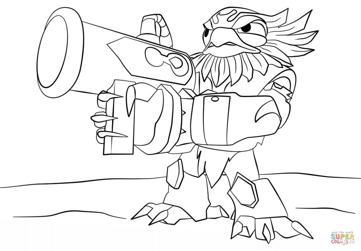 Best ideas about Skylanders Giants Printable Coloring Pages
. Save or Pin Skylanders Giants Jet Vac coloring page Now.
