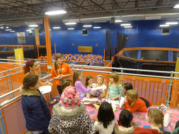 Best ideas about Skyzone Birthday Party
. Save or Pin Choose Sky Zone Trampoline Park for Girls Birthday Parties Now.