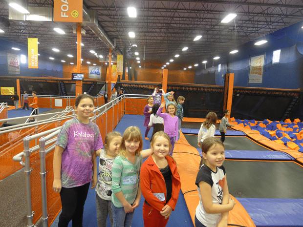 Best ideas about Skyzone Birthday Party
. Save or Pin Choose Sky Zone Trampoline Park for Girls Birthday Parties Now.