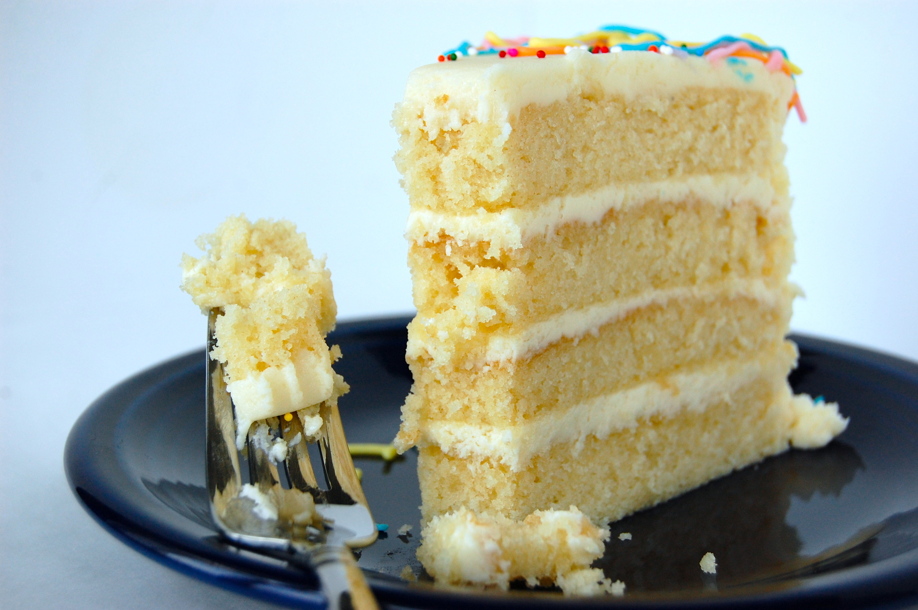 Best ideas about Slice Of Birthday Cake
. Save or Pin White Chocolate Birthday Cake – Week 25 Now.