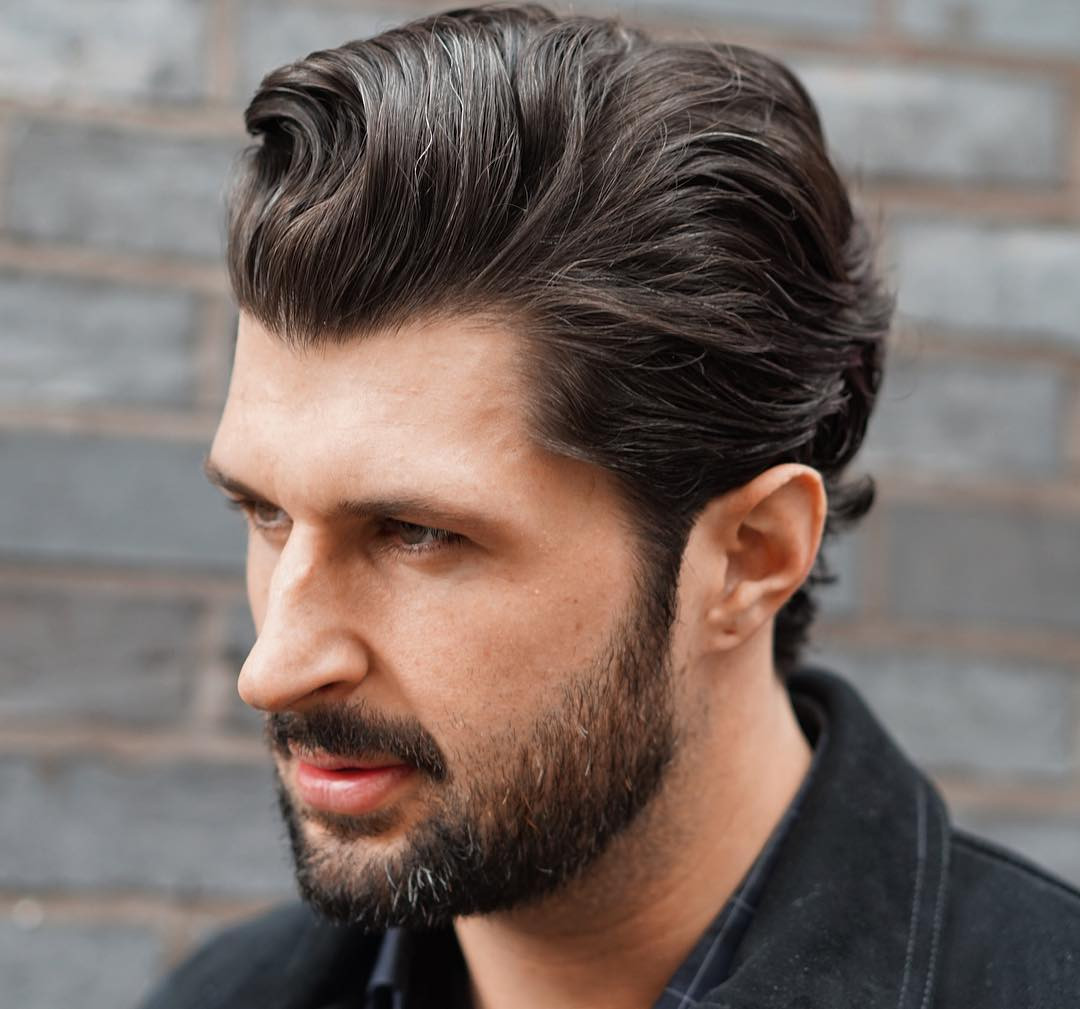 Best ideas about Slicked Back Hairstyle
. Save or Pin Slick Back Haircuts 40 Trendy Slicked Back Hair Styles Now.