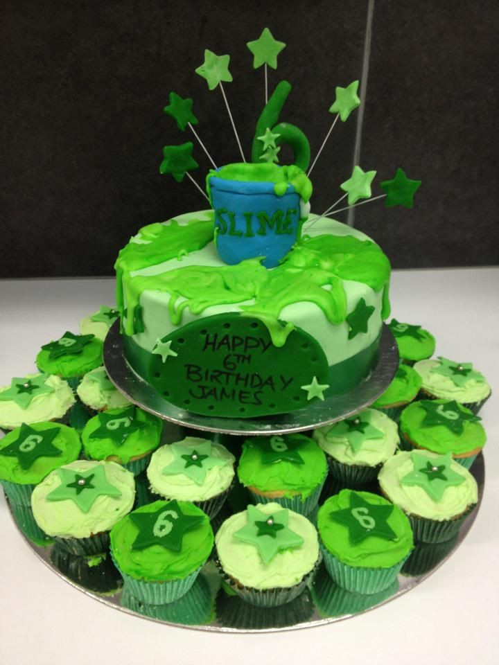 Best ideas about Slime Birthday Cake
. Save or Pin Slime Cup Cake Tower $95 00 Now.