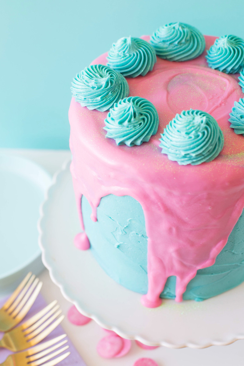 Best ideas about Slime Birthday Cake
. Save or Pin Marshmallow Creme Slime Party Cake • A Subtle Revelry Now.
