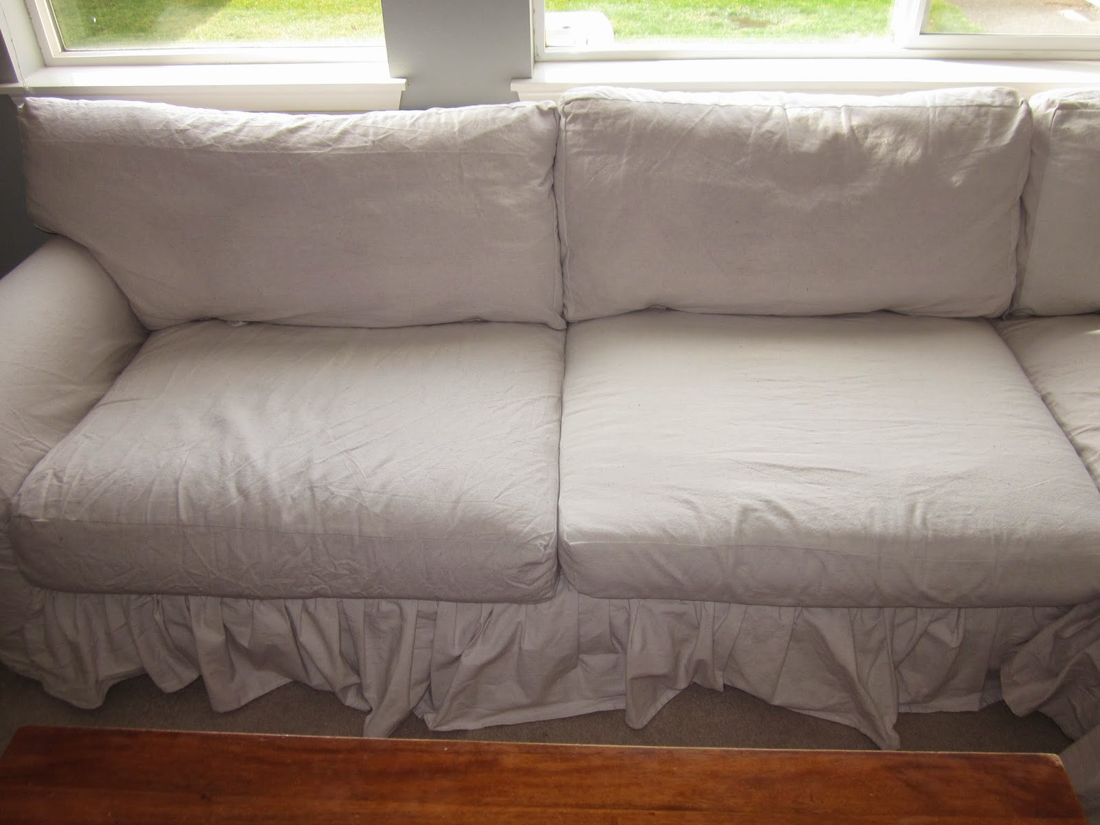 Best ideas about Slip Covers For Sofa
. Save or Pin Princes Ponies and Diamonds DIY Sectional Slipcover Now.