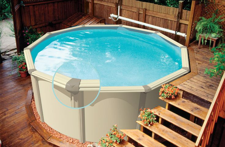 Best ideas about Small Above Ground Pool
. Save or Pin 17 Best images about Ground Pool Deck and Landscape Now.